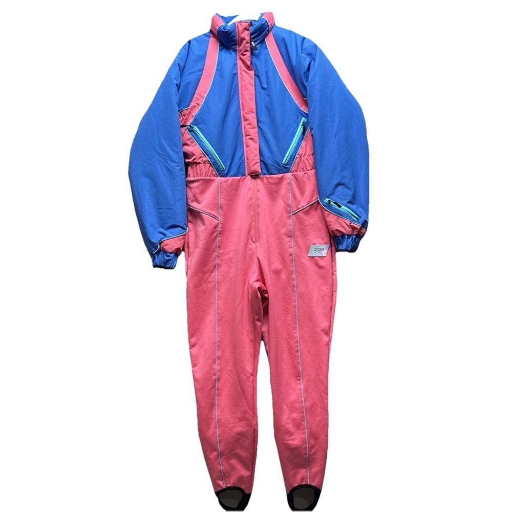 ASOS Women's 4505 Color Block‎ Multi Closure Ski & Snow Suit • Size 10 (UK 14)